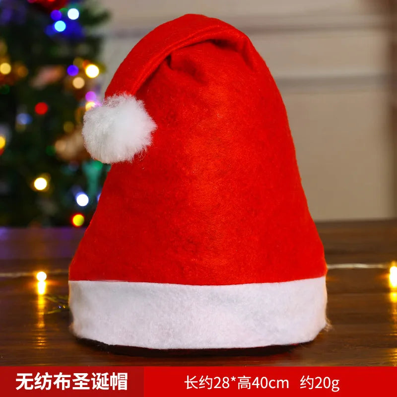 Christmas Hat with Antlers, Santa Hat As a Christmas Gift, for Adults and Children, Christmas Decoration Item