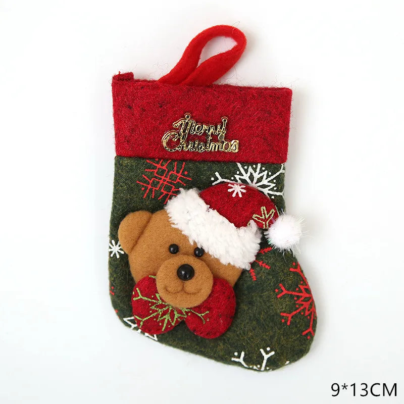 Merry Christmas Placemat Plaid Printed Decorations Tableware Pad Table Mat Napkins Xmas Tablecloth for Dining Table Home Decor